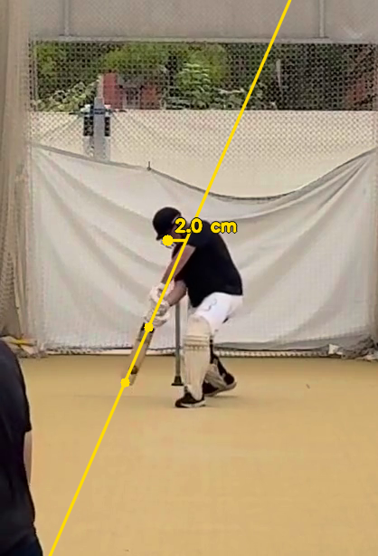 Head position at impact